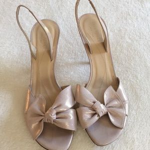 Kate spade pale pink suede sandals